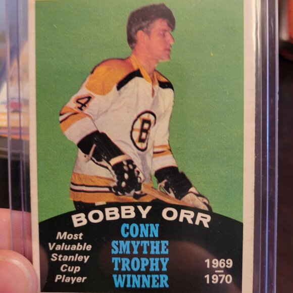 1970-71 O-Pee-Chee Hockey Card #252 Bobby Orr Conn Smythe Trophy Winner vintage - Picture 1 of 1
